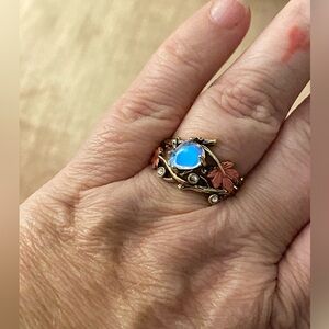 Fall Fashion Autumn Moon Glow Ring